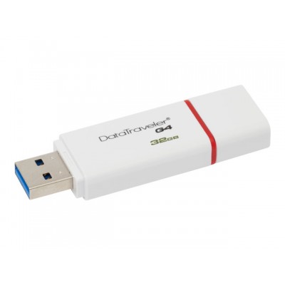 Kingston DataTraveler G4 32GB USB 3.0 - Rød